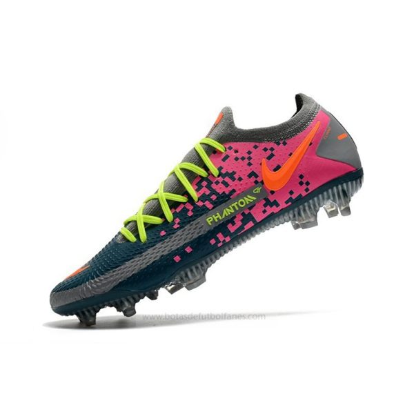 Nike Phantom Gt Elite Fg Gris Azul Rosado